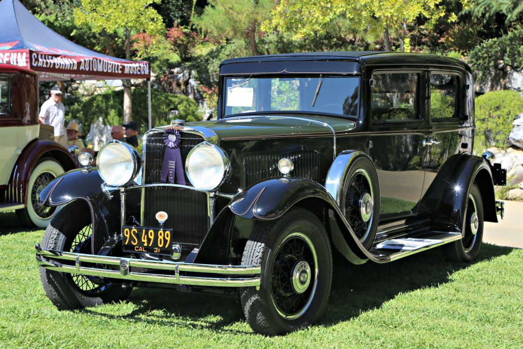 1931 Nash 887 Touring Sedan. Gary & Amy Marchetti. Ironstone Councours 2018