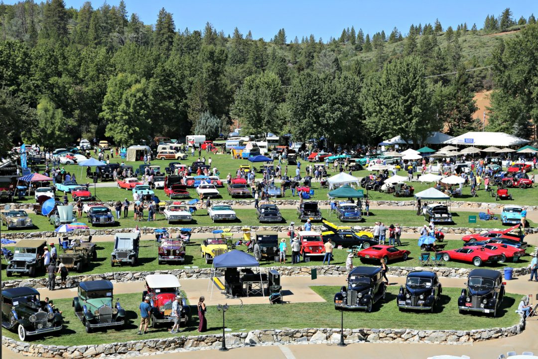 Over 400 cars on display at the 2018 Ironstone Concours