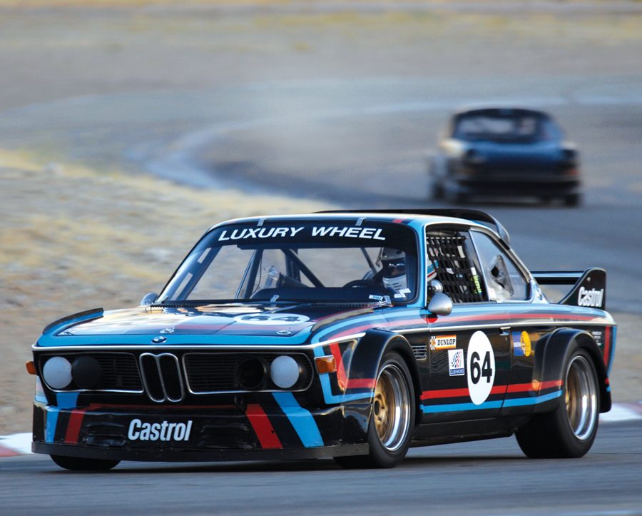 The BMW CSL of Cuffy Crabbe.
Photo: Brian Green