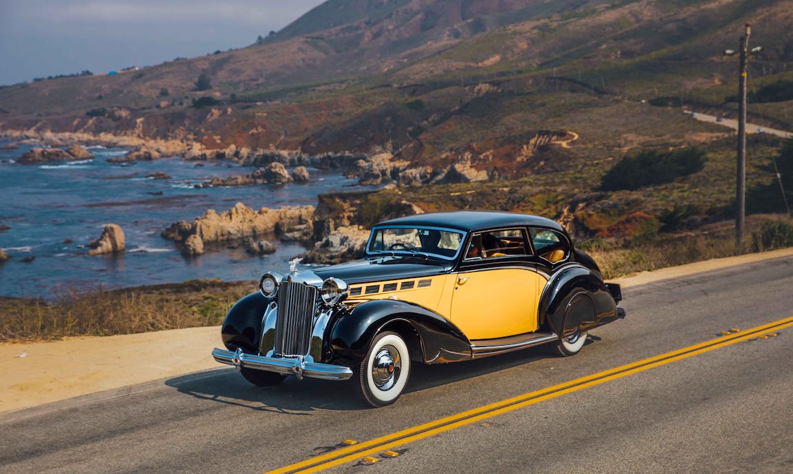 1938 Packard 1604 Super Eight Mayfair Coupe ~ Ralph & Adeline Marano Tom O'Neal