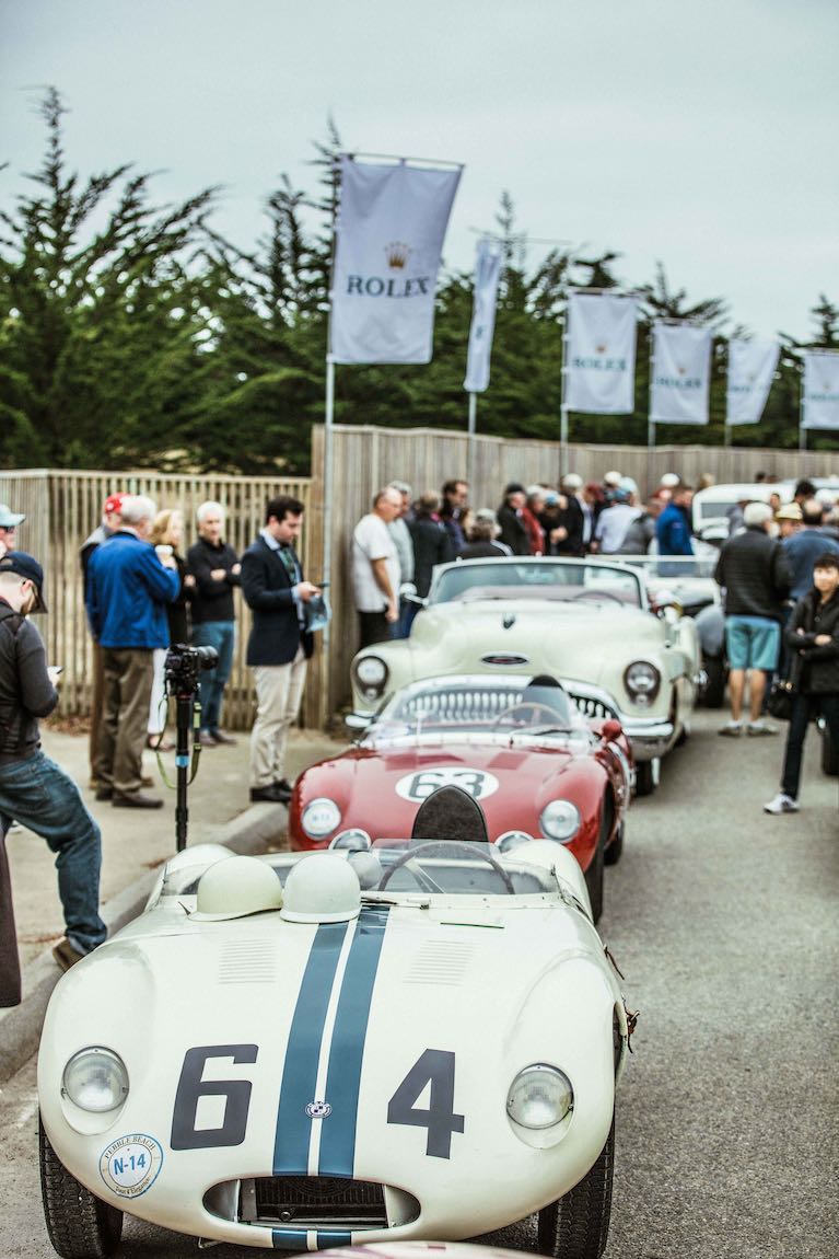 Start of the Pebble Beach Tour d'Elegance presented by Rolex Tom O'Neal