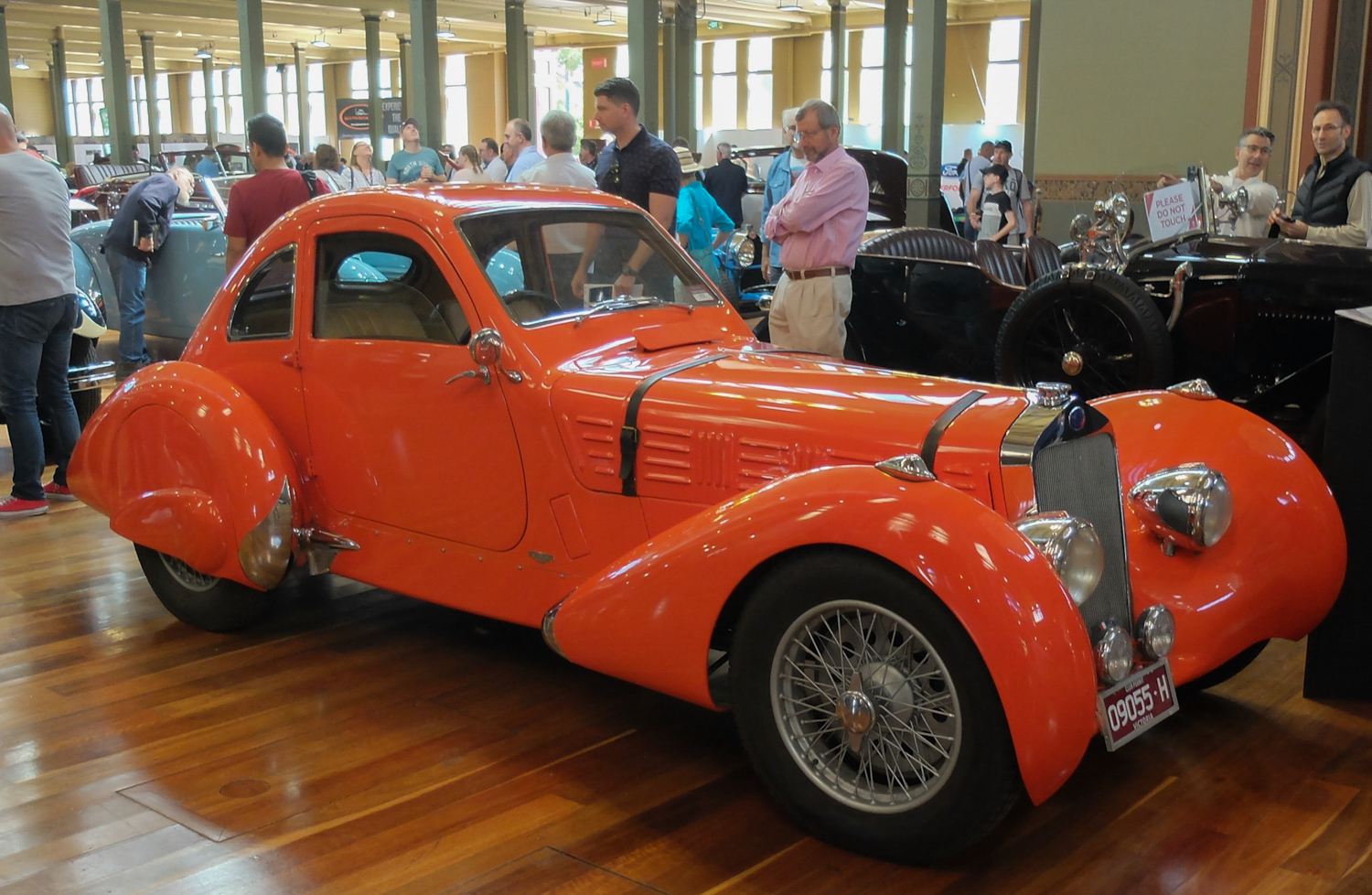 Art Deco indeed this 1936 Delage D6-70 competition coupe’.
