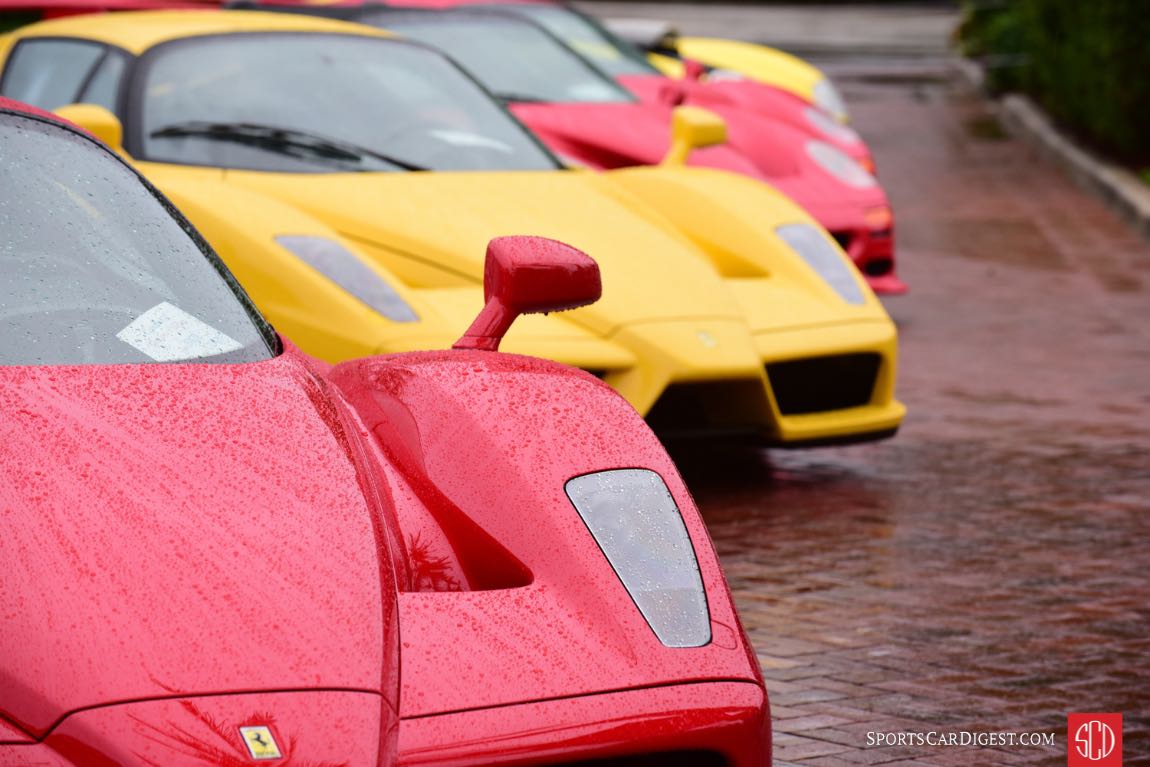 Ferrari Enzo line-up
