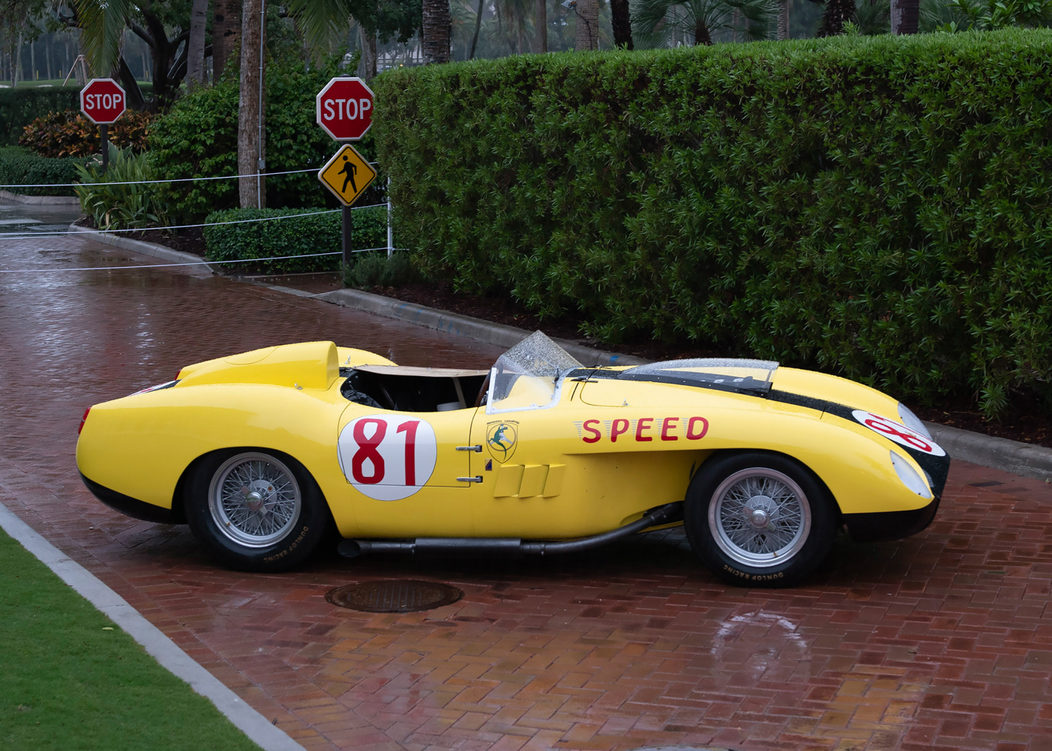 Cavallino 28 Concorso d'Eleganza1959 Ferrari 290S/250 TR ser#0606TR Chuck Andersen