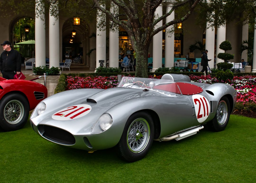 Cavallino 28   Concorso d'Eleganza
#211- 1955 Ferrari 410 Sport ser# 0596 Chuck Andersen
