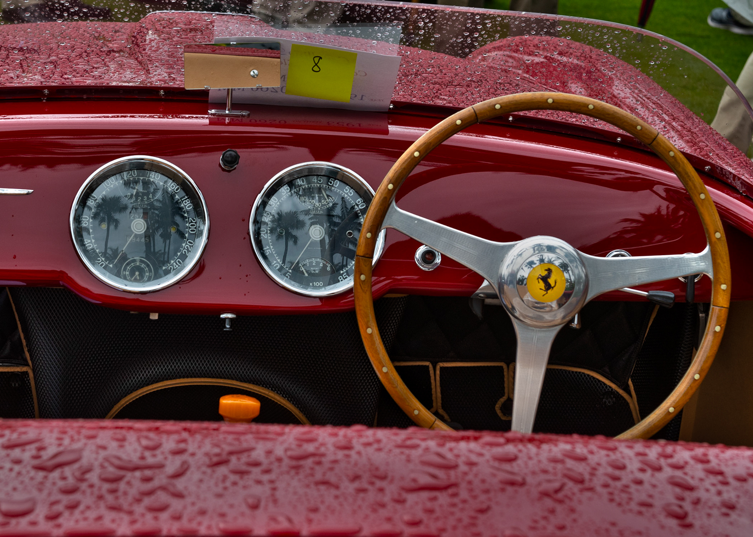 Cavallino 28   Concorso d'Eleganza
1953 Ferrari 250 MM ser#0260 Chuck Andersen