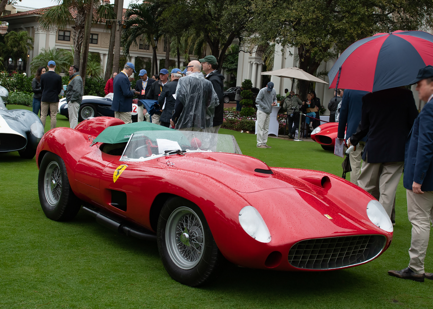 Cavallino 28   Concorso d'Eleganza
1957 Ferrari 335 Sport ser# 0700 Chuck Andersen