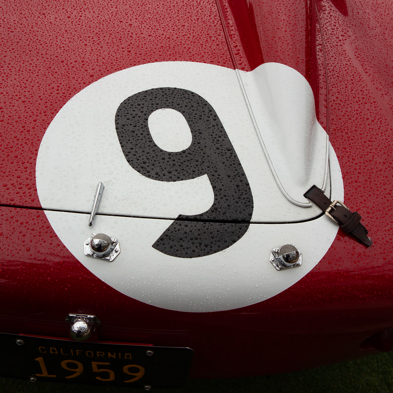 Cavallino 28   Concorso d'Eleganza
#9-  1959 Ferrari 59/60 TR ser# 0770 Chuck Andersen