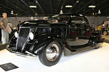 1936 Ford. Winner-Triple Gun Award of Excellence. West Coast Customs Outstanding Nostalgia Rod or Custom Award. Bryan Rusk