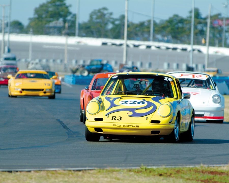 The 1969 Porsche 911S of Juan Lopez-Santini.
Photo: Chuck Andersen