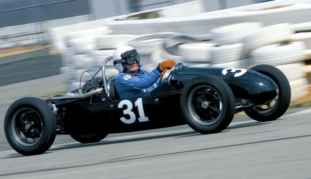 Gary Ford- and his Cooper F3.
Photo: Walter Pietrowicz