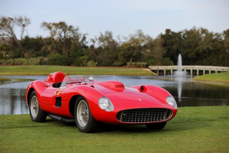 1957 Ferrari 335 S, chassis 0674, Best of Show Concours de Sport at the Amelia Island Concours 2019