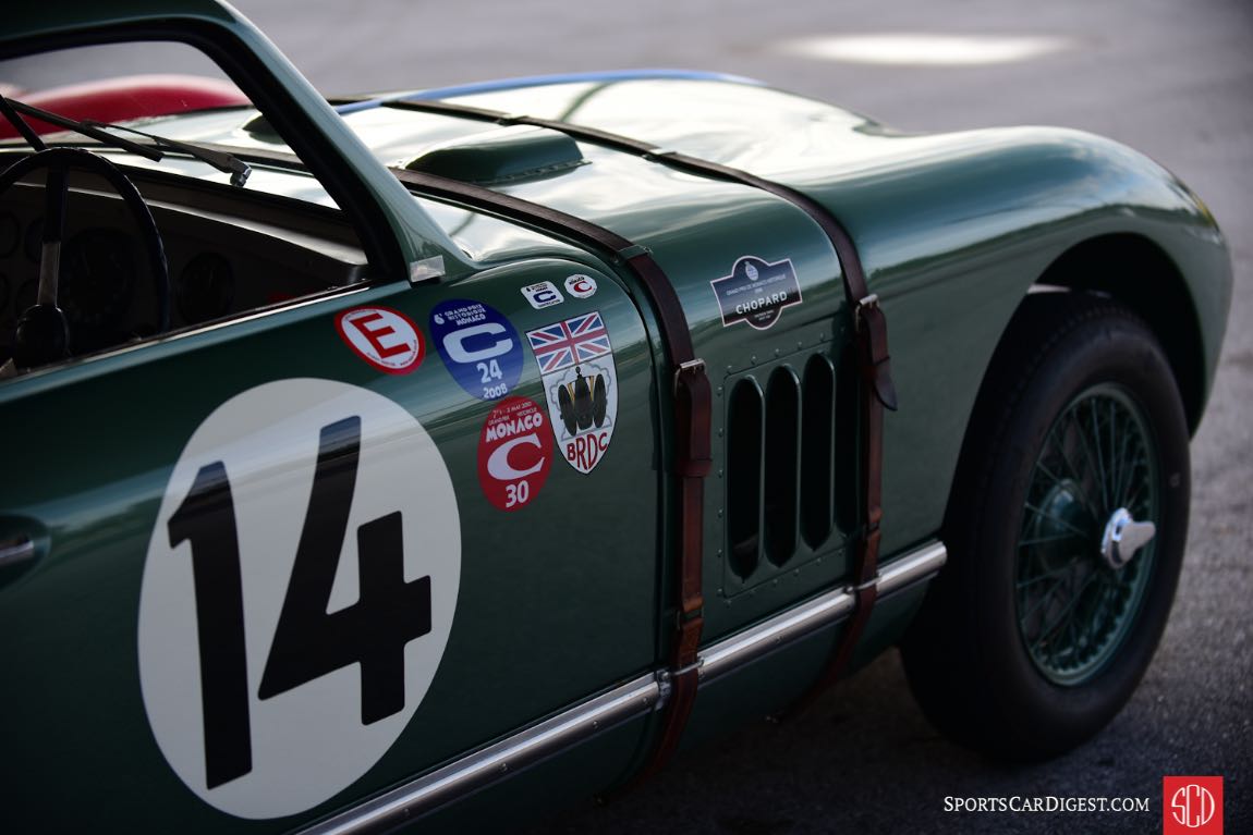 1949 Aston Martin DB2 LML/49/3, one of three DB2 Prototypes entered in the 1949 24 Hours of Le Mans