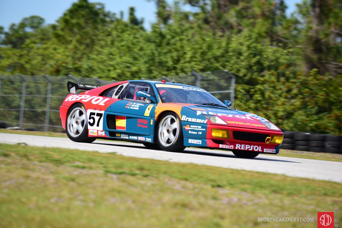 1994 Ferrari 348 GT/C LM s/n 97553 finished 11th overall and 4th in class at the 1994 Le Mans 24 Hours