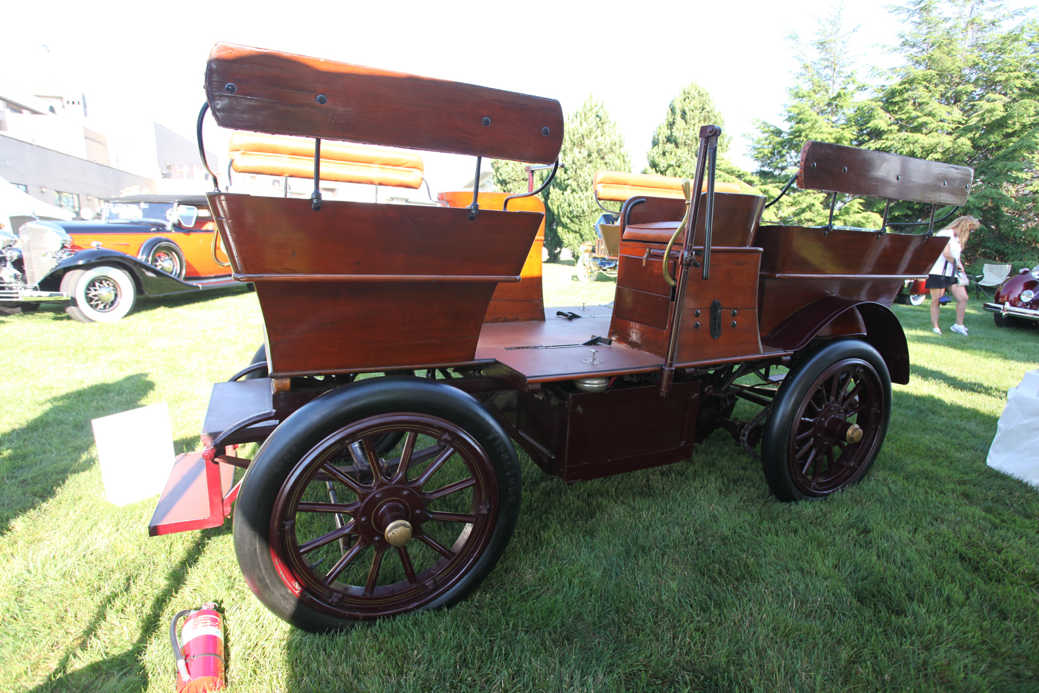 This Studebaker electric was known as the "To and Fro." It moved Congressmen through a tunnel beneath the US Capitol. 