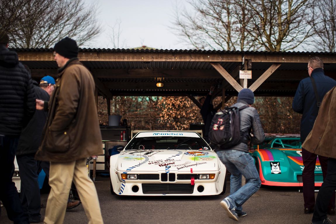 BMW M1 Pro Car rests in the paddock - Photo: Drew Gibson Drew Gibson