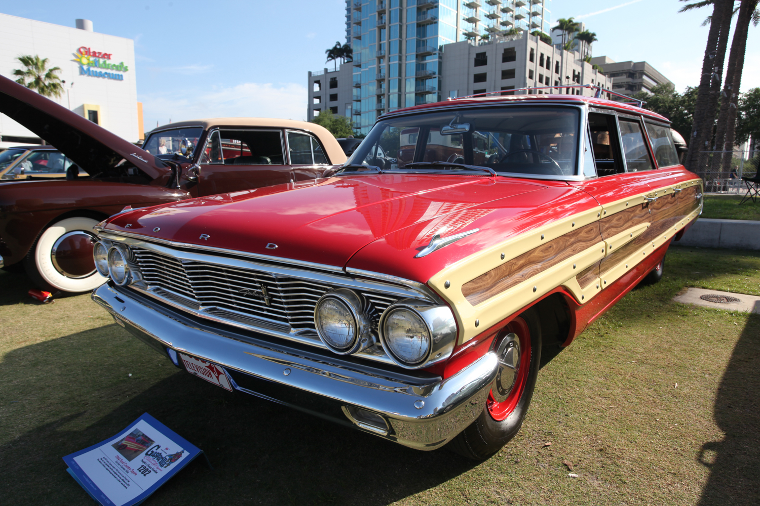 1964 Ford Country Squire.  Because? Well, because I like wagons.