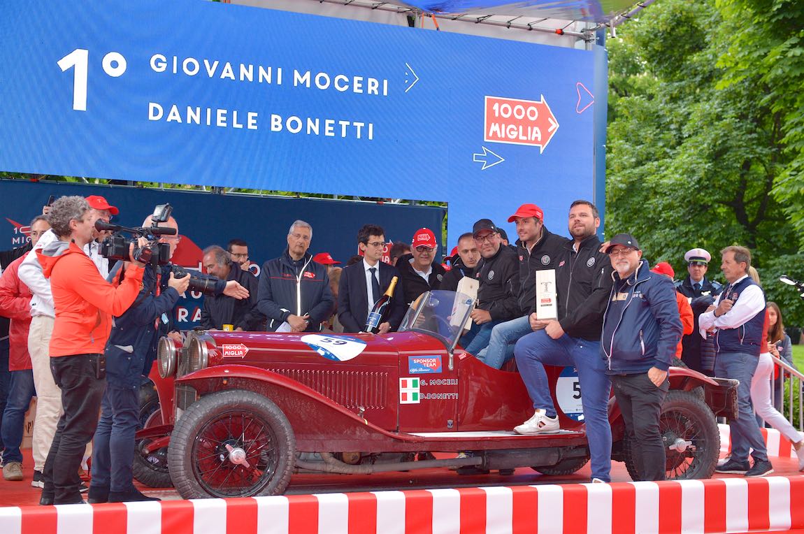 Overall Winner - Giovanni Moceri I Daniele Bonetti I ALFA ROMEO 6C 1500 SUPER SPORT 1928