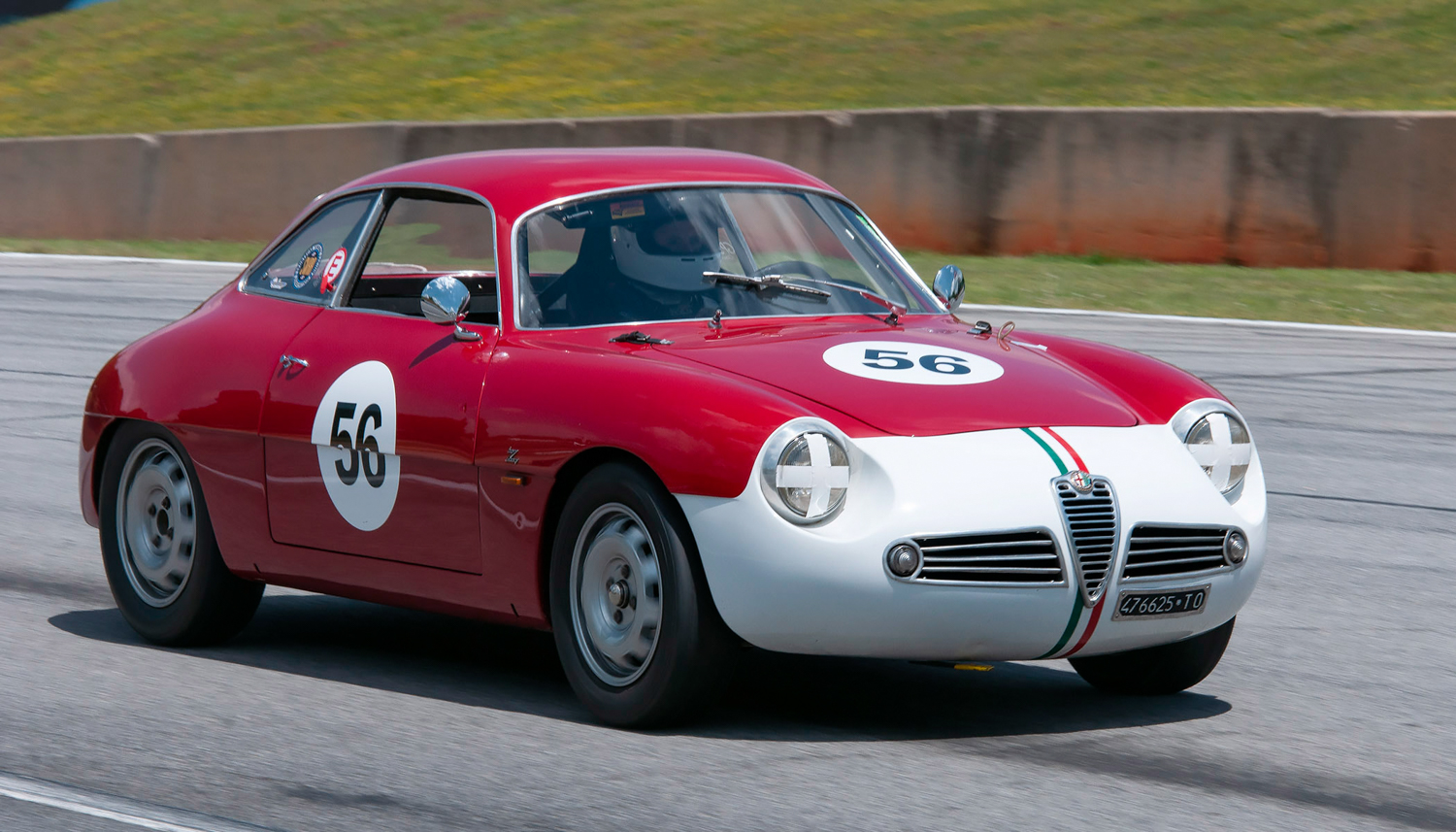 56 Sharon Adelman 60 Alfa Romeo Sprint Zagato Chuck Andersen