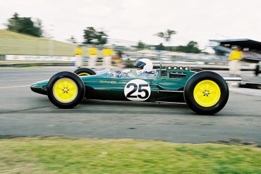 The Dawson-Damer Lotus25 was driven by Stephen Fryer.Photo: Steve Oom