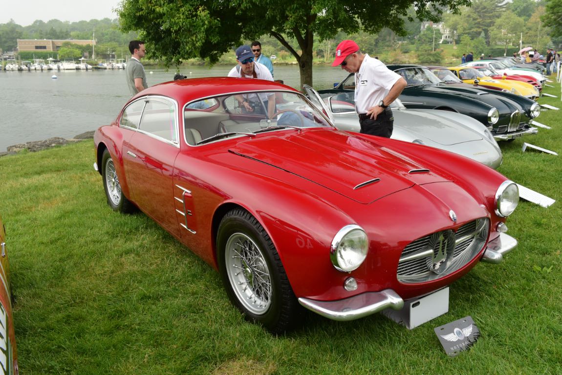 1956 Maserati A6G 2000 Zagato- Bruce Male.