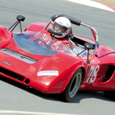 Robban Andersson and his 1970 Vitesse Sports Racer.
Photo: Walter Pietrowicz