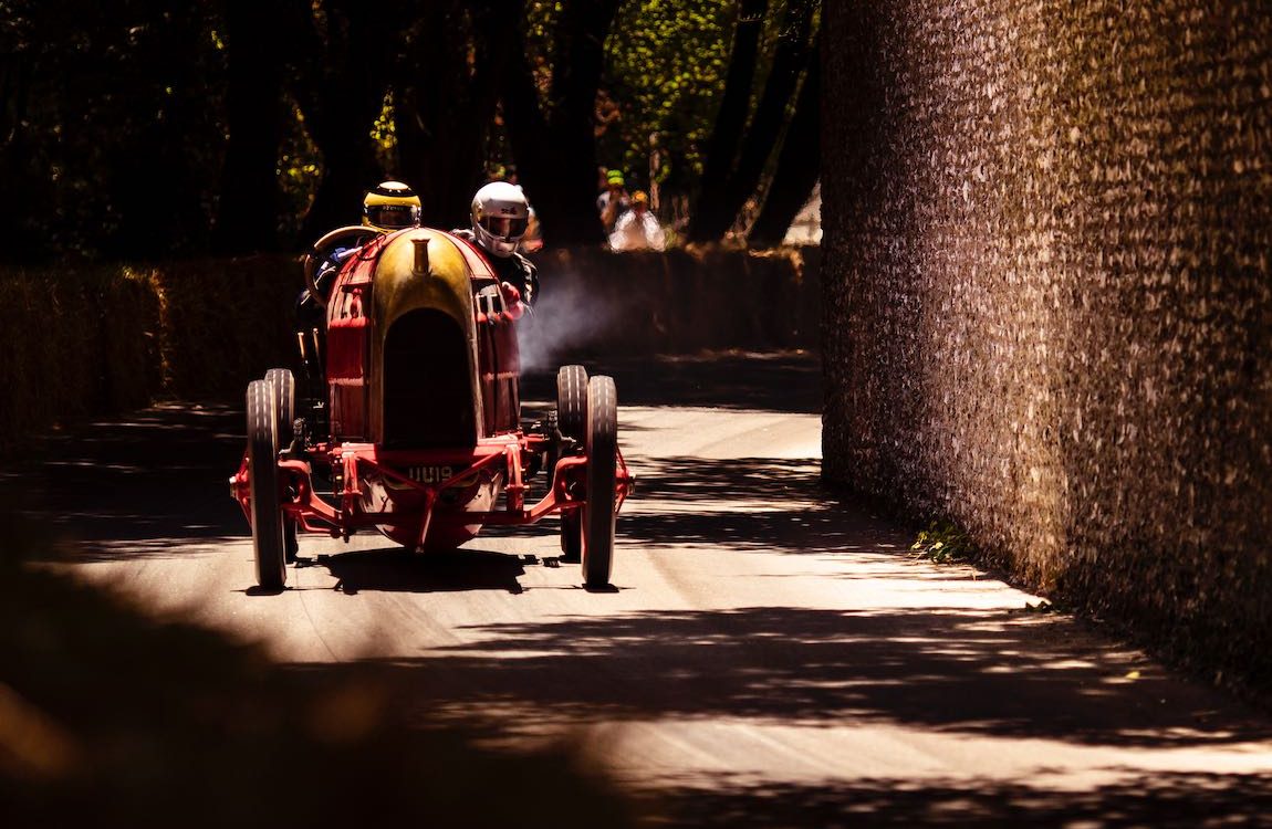 The Fiat S76 was reportedly the fastest car in the world in 1911 (Photo: Drew Gibson) Drew Gibson