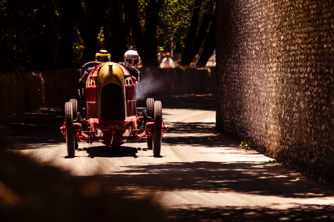 The Fiat S76 was reportedly the fastest car in the world in 1911 (Photo: Drew Gibson) Drew Gibson