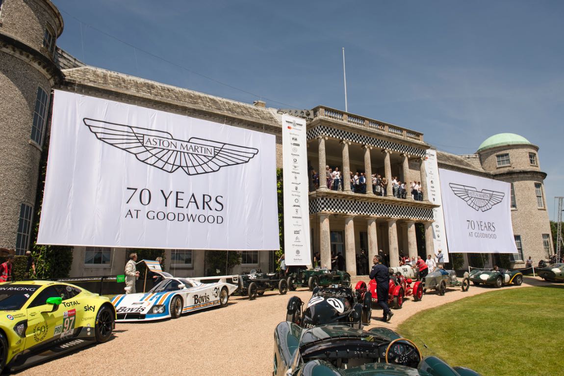 Aston Martin 70 years celebration (photo: Matt Sills) MATT SILLS