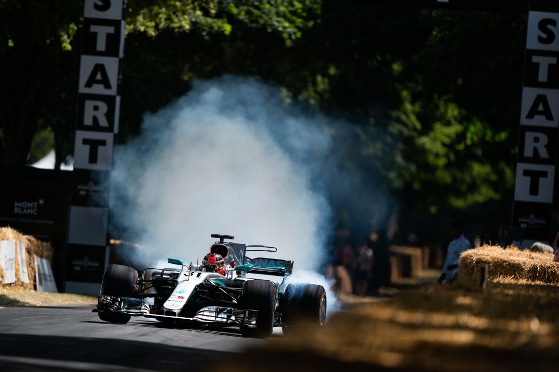 Mercedes-AMG F1 WO8 - 2019 Goodwood Festival of Speed (photo: Nick Dungan)