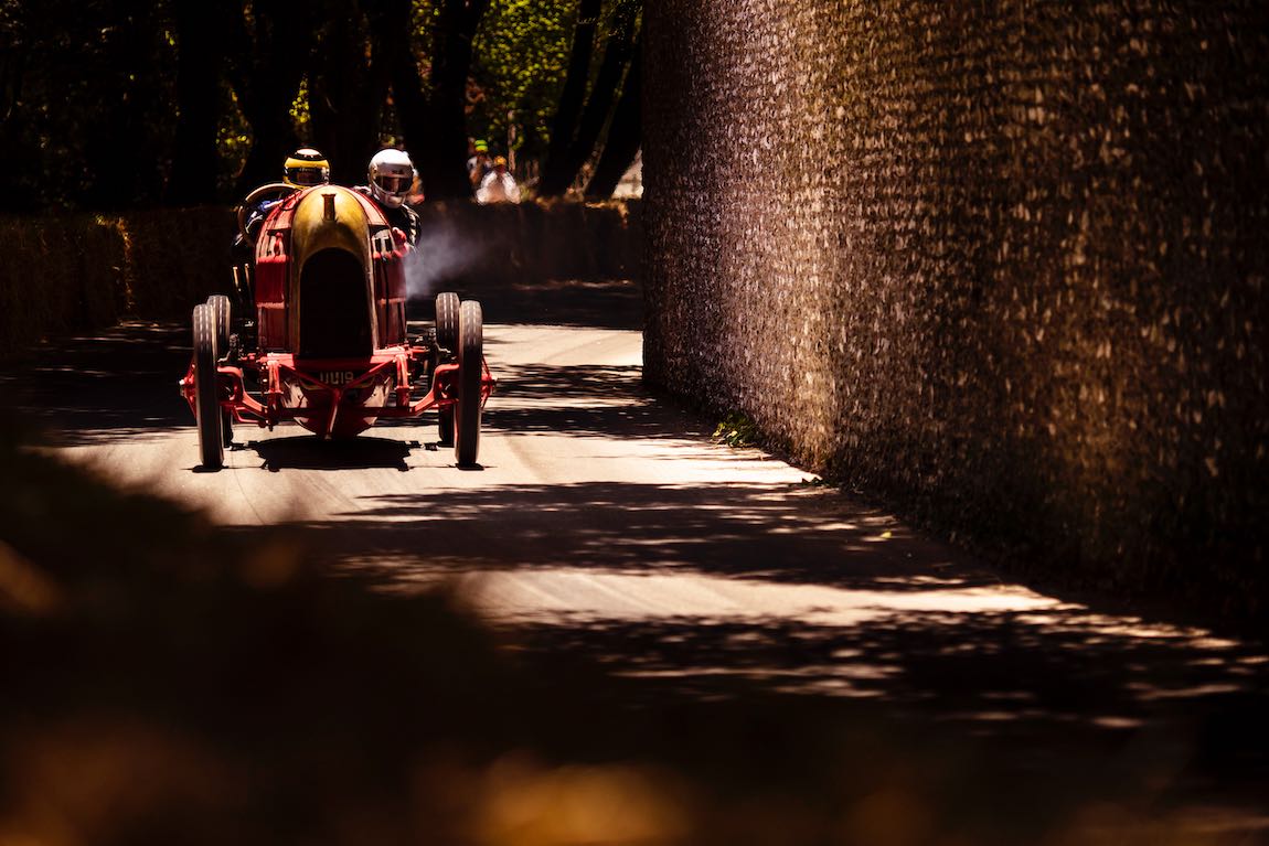 The Fiat S76 was reportedly the fastest car in the world in 1911 (Photo: Drew Gibson) Drew Gibson