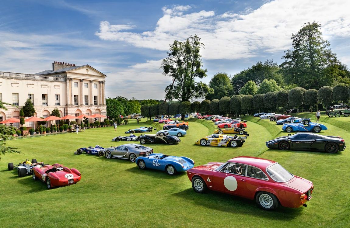 The British summer arrived just in time for this year's Heveningham Concours (Credit TIM SCOTT) TIM SCOTT