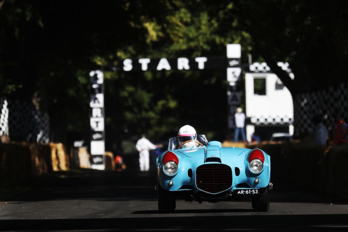 1953 Lancia D23 Sport Pinin Farina Spider came second in its debut race at the Monza Grand Prix with driver Felice Bonetto