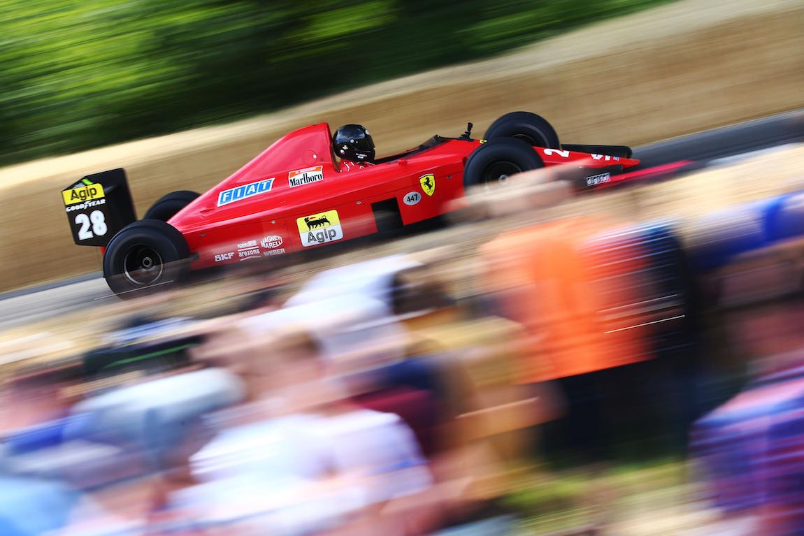 1983 Ferrari 126 - Rene Arnoux raced this Ferrari in 1983, using it to claim three of his seven career wins