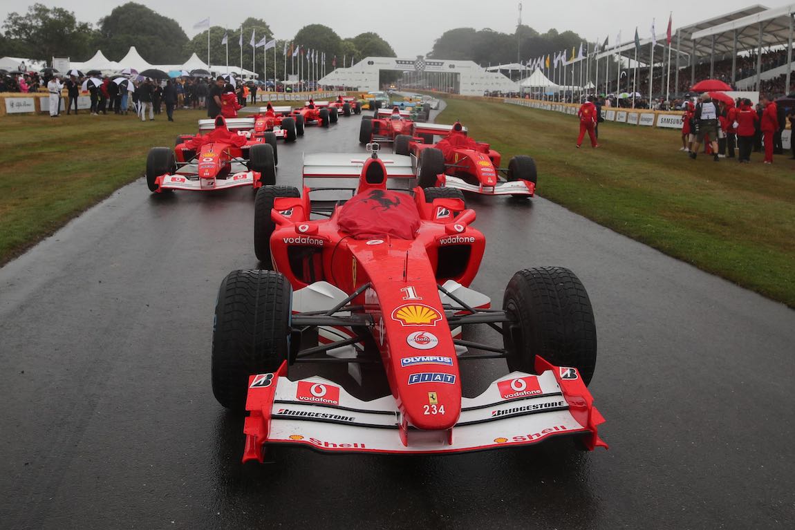Michael Schumacher was celebrated at the 2019 Goodwood Festival of Speed