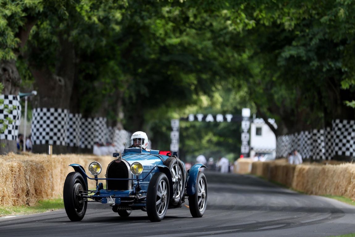 Julian Majzub won Fastest Vintage Racer (1919 to 1930) in his Bugatti Type 35B