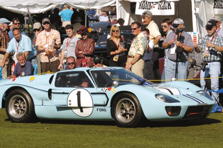 The Collier CollectionÕs 1966 Ford GT40.Photo: Hal Crocker