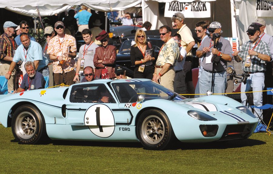 The Collier CollectionÕs 1966 Ford GT40.
Photo: Hal Crocker