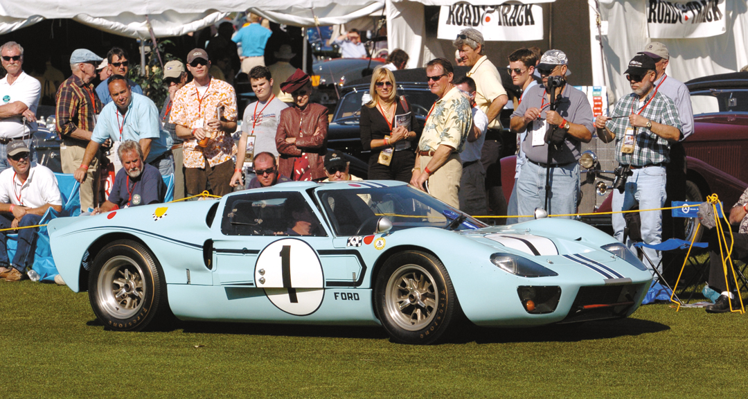 The Collier CollectionÕs 1966 Ford GT40.
Photo: Hal Crocker