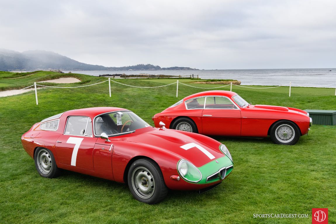 1964 Alfa Romeo TZ1 Zagato Coupe TIM SCOTT FLUID IMAGES