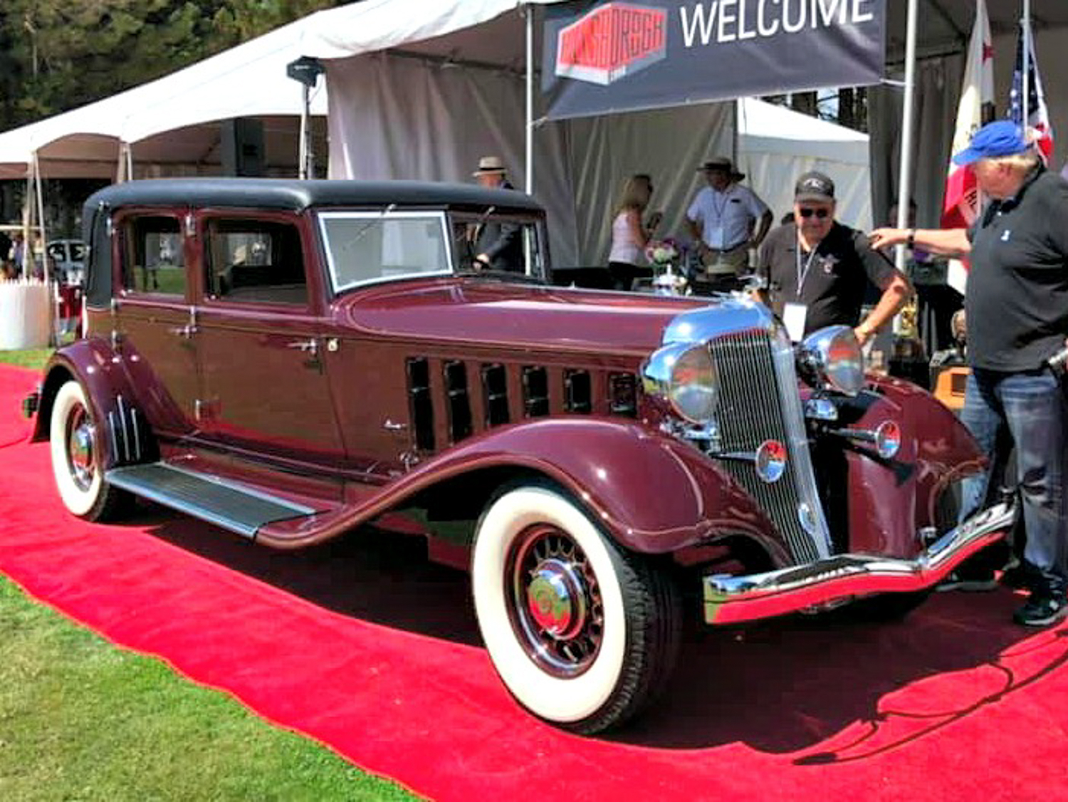 1933 Chrysler LeBaron CL. Best of Show. Mr.& Mrs Lorenzo Nannini