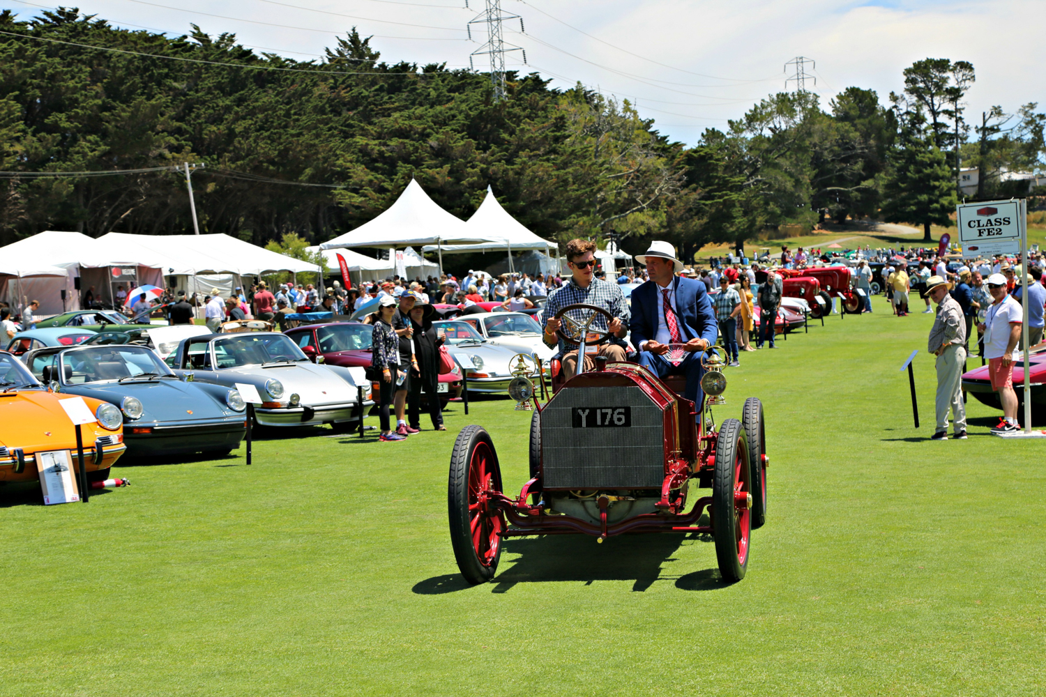The 64th Annual Hillsbourgh Concours d'Elegance at Crystal Springs Golf Course in Burlingame, CA.