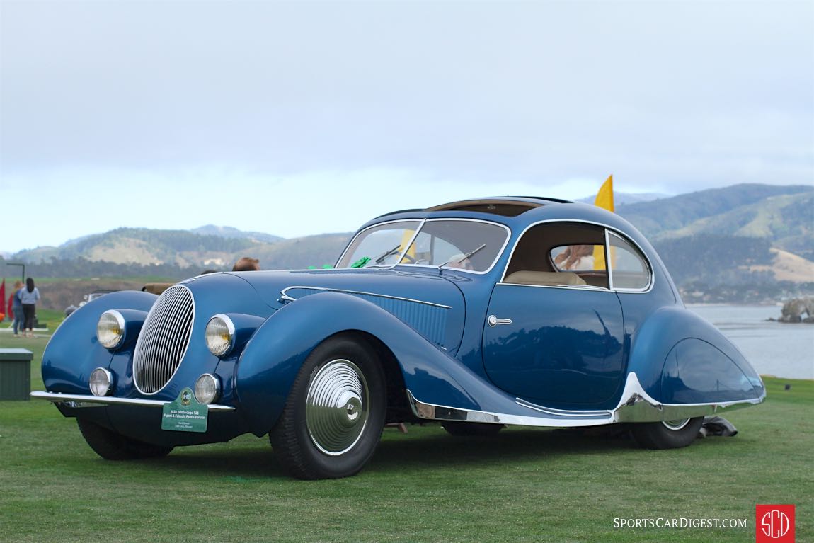 1938 Talbot-Lago T23 Figoni and Falaschi Faux Cabriolet