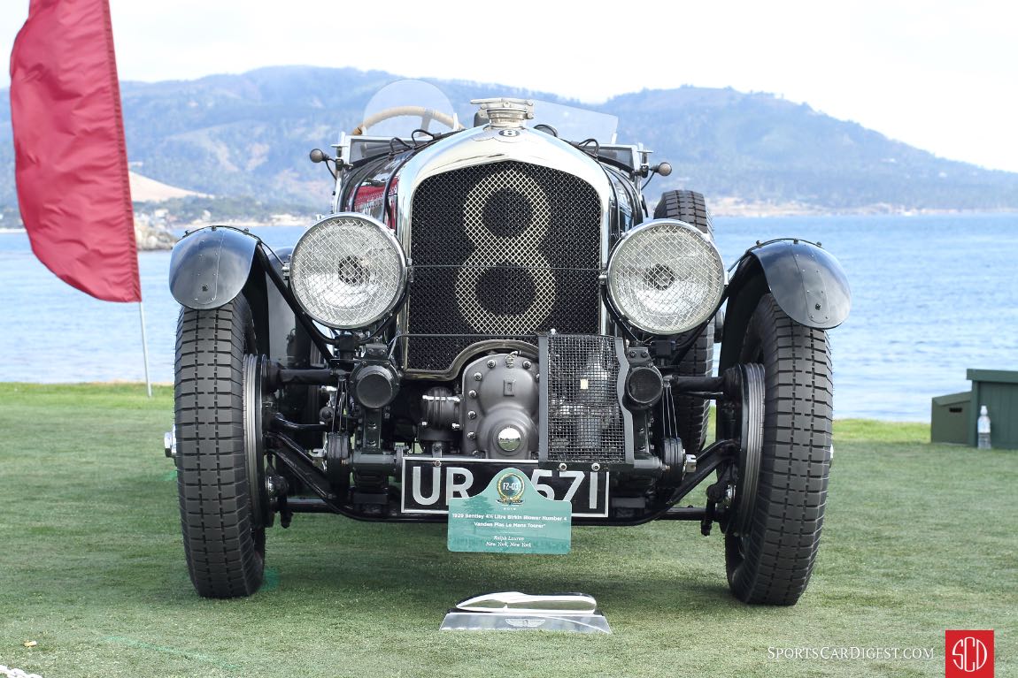 1929 Bentley 4.5 Litre Birkin Blower Number 4 Vanden Plas Le Mans Tourer
