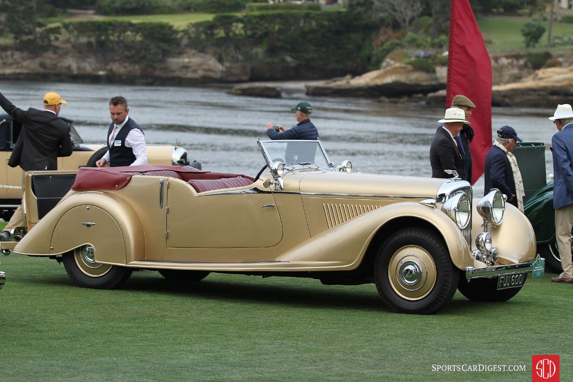 1939 Bentley 4.25 Litre Vanden Plas Drophead Tourer
