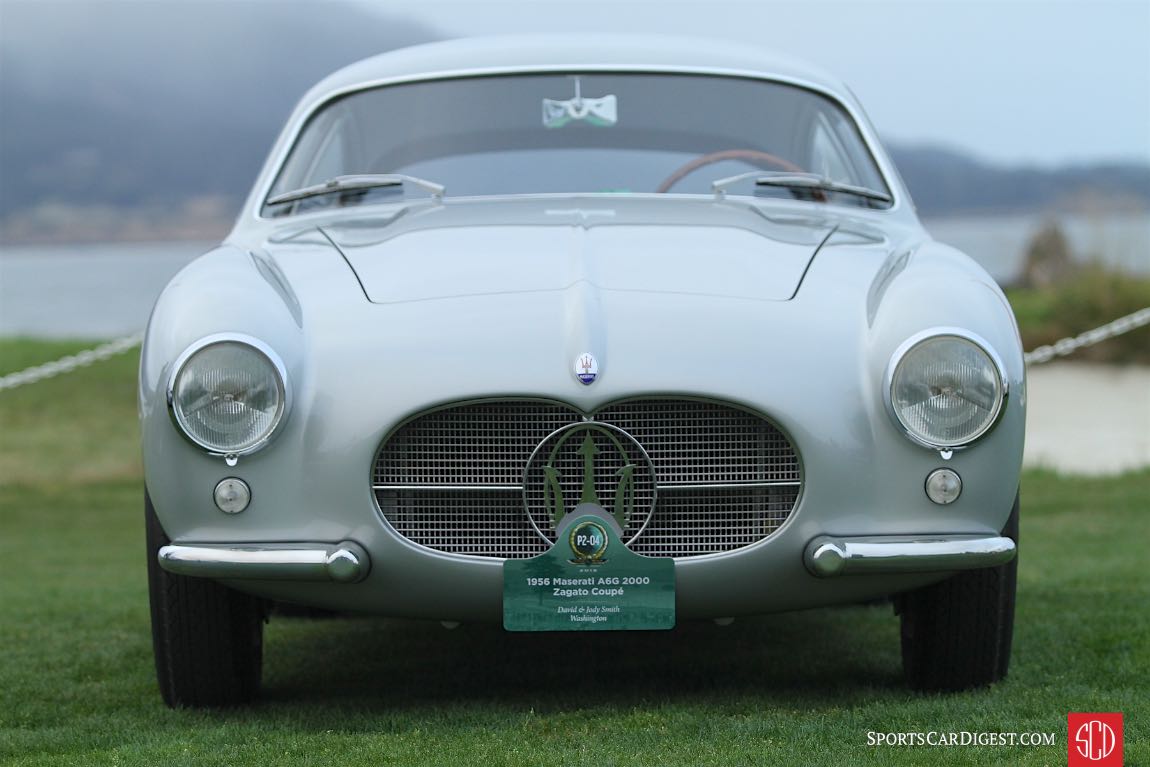 1956 Maserati A6G 2000 Zagato Coupe was driven by Luigi Taramazzo in the 1956 Mille Miglia