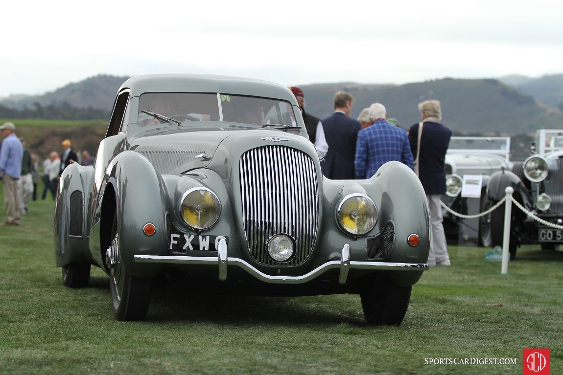 1938 Bentley 4.25 Litre Pourtout Aerodynamic Coupe