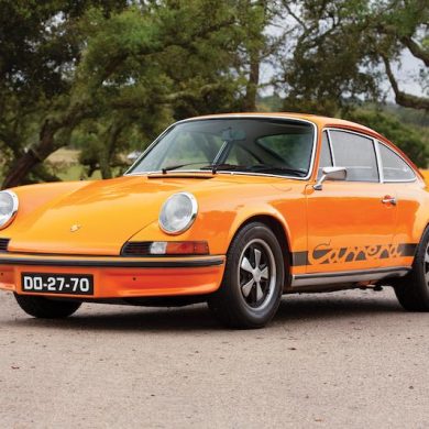 1973 Porsche 911 Carrera RS 2.7 Touring Tom Gidden ©2019 Courtesy of RM Sotheby's