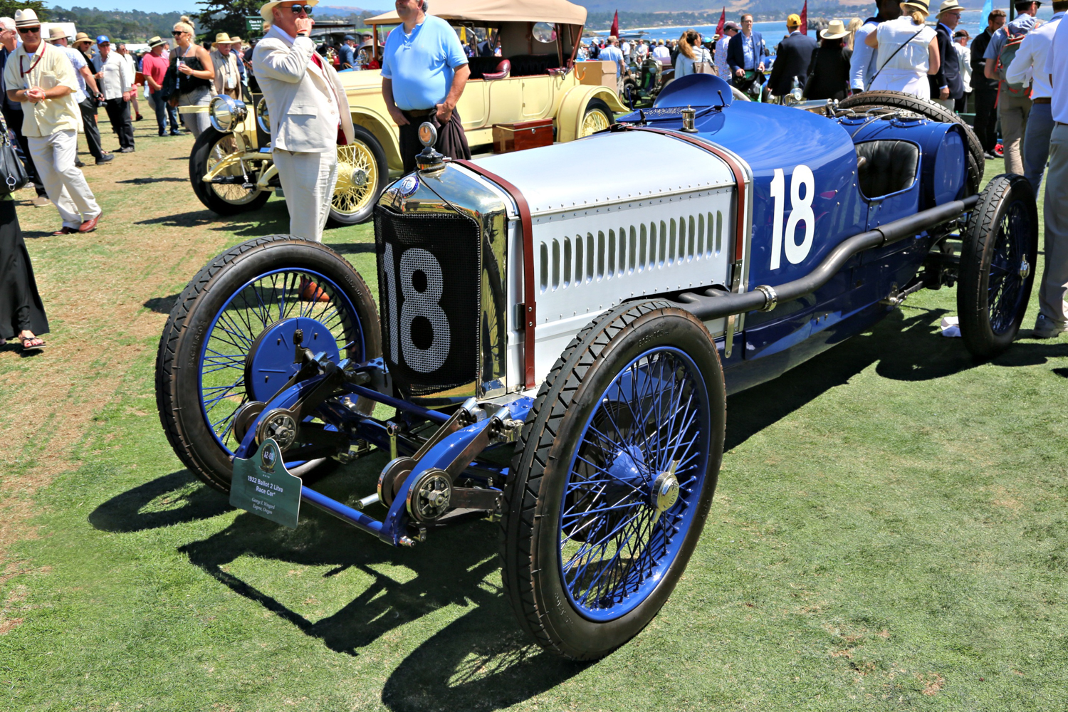 1922 Ballot 2 Litre Race Car. George F. Wingard