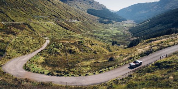 Maserati International Rally 2019 - Maserati 3500 GT Spider on the Rest and Be Thankful Hill Climb
